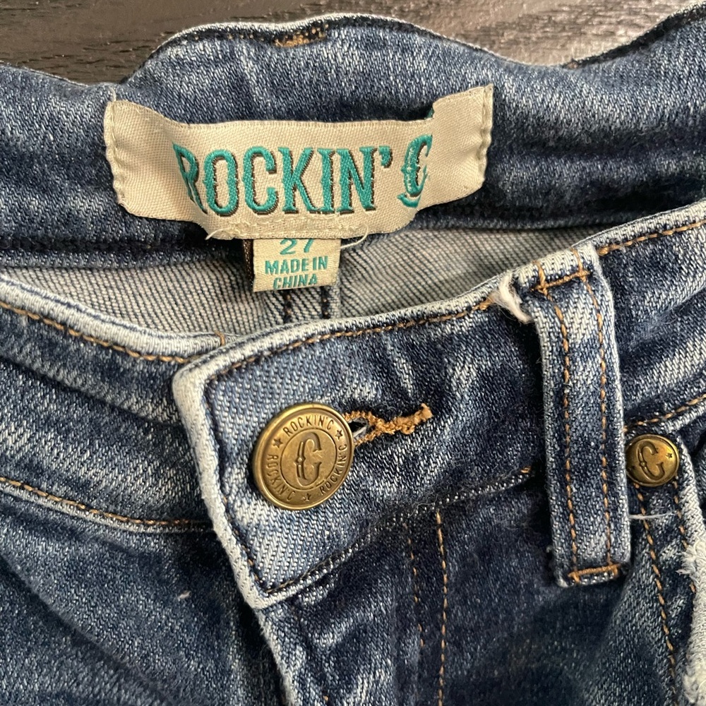 Rockin' G Blue Denim Jeans